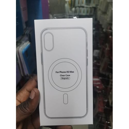 product_image_name-Generic-Clear MagSafe Magnetic Case For Apple iPhone XS Max-1