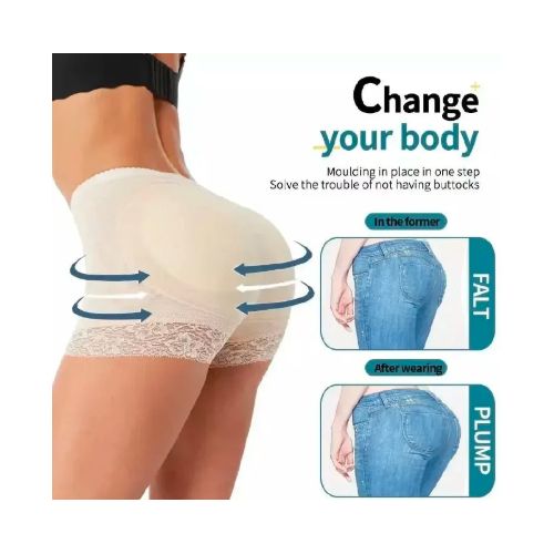 product_image_name-Fashion-Women Butt Lifter Panty Fake Buttock Body Shaper Padded Underwear Lady Lift Bum High Waist Tummy Control Hip Panties-6