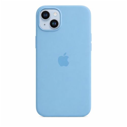 product_image_name-Generic-Silicone Case for iPhone 15 Plus, Blue, Silicon-1