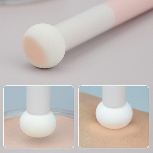 Small Mushroom Concealer Brush For Spots Acne Marks Dark Circles