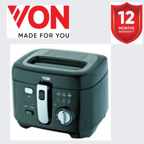 VON VSYD25MBK, Deep Fryer, 2.5L Black Best Price Online Jumia Kenya
