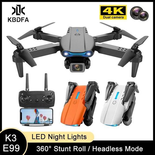 product_image_name-Generic-E99 Pro D_rone Foldable Wifi 3D Mini D_rones with 4K Video Professionnel D_rones Cameras-1
