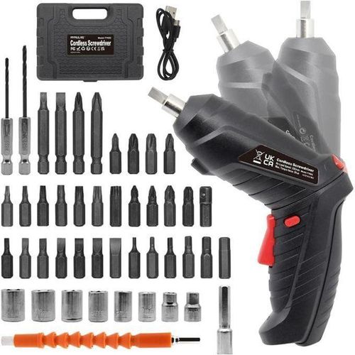 product_image_name-Generic-Electric Power Screwdrivers Cordless Screw  Drill Driver Rechargeable-3