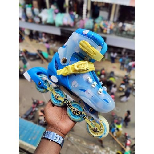 product_image_name-Generic-Kids Inline Skate Shoes with LED Lights – Full Safety Set-2