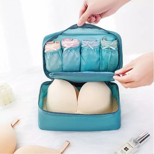 Portable Travel Case Underwear Storage Boxes Organizer Bag for