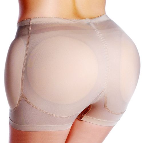 Fashion 4 Sponge Pads Booty Hip Enhancer Lifter Panty Big Women Dress Body  Shapers Control S Women Shapewear @ Best Price Online