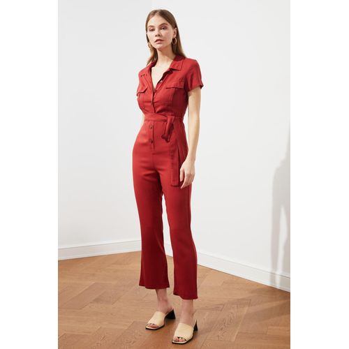 Woven Utility Jumpsuit