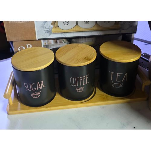 product_image_name-Generic-3pcs Ceramic Canister Set – 800ml with Bamboo Stand-1
