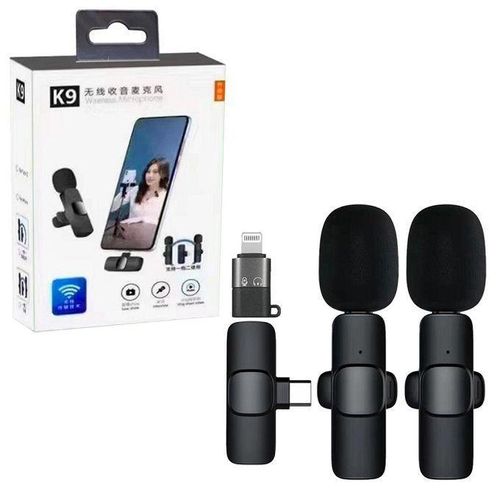 product_image_name-Generic-K9 Dual Wireless Microphone – High-Quality Audio For Vlogs, Interviews & Live Recording-1