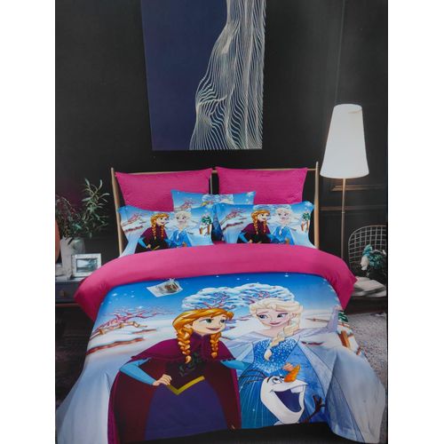 product_image_name-Generic-Kids Cartoon Themed Duvet Set 4x6 – Bedsheet & Pillowcase-2