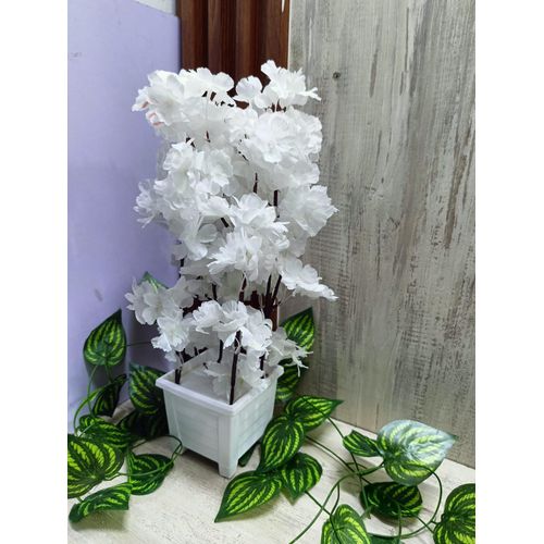 product_image_name-Decor-Nordic Table Top Artificial flowers cherry blossom- White-1