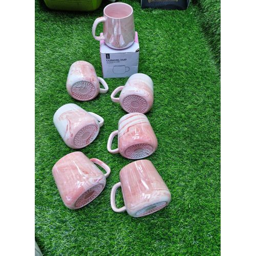 product_image_name-Generic-6pcs Pearl Marble  Porcelain Tea/ Coffee Mugs-1