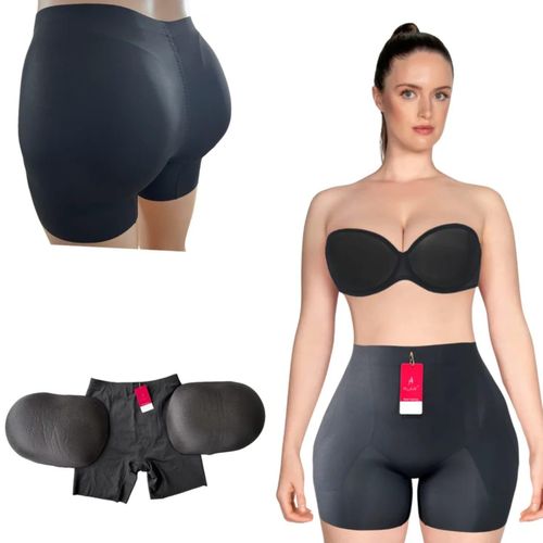 product_image_name-Fashion-Seamless Removable Hip & Butt Enhancer Biker – Padded Shapewear (M–3XL)-4