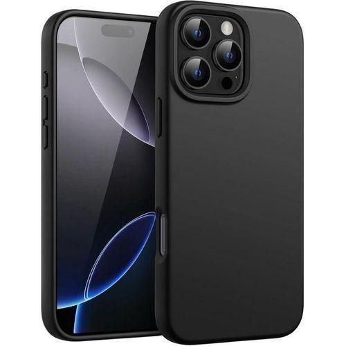 product_image_name-Generic-Apple Premium Silicone Case for iPhone 16 Pro Max – Ultra-Soft, Shockproof & Full-Body Protection with Microfiber Lining (Black)-1