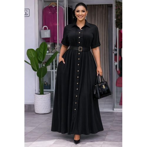 sequin elegant dress DOLLY Elegant Black Off Shoulder Feather Tube Top Long Slim Fit Dinner  Dress-LILIAN main image 0