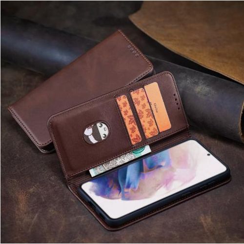 product_image_name-Generic-Nokia HMD Pulse Plus Luxury Leather Flip Wallet Magnetic Case – Brown-2