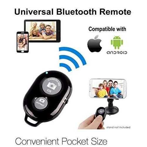 product_image_name-Generic-Wireless Bluetooth Shutter Remote Control Button Self-Timer Long Distance Camera Remote Compatible with All Smartphones,iOS Device.-2