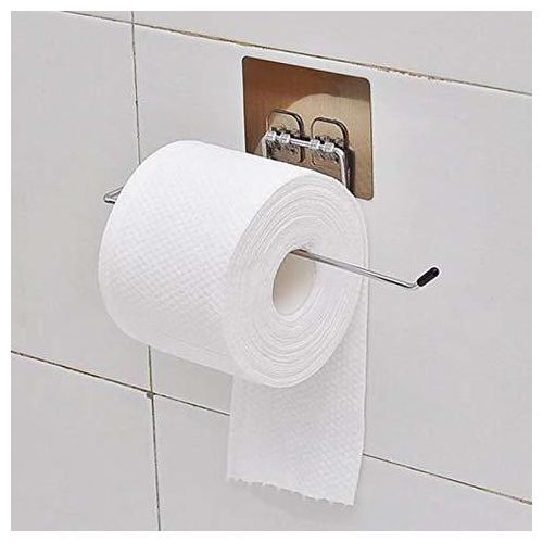 product_image_name-Generic-Multipurpose Paper Roll Holder Wall Mounted Kitchen Organizer Stainless Steel Cling Film Holder-3