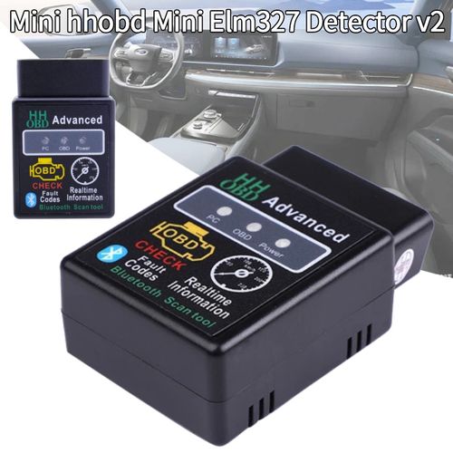 HH OBD ELM327 Bluetooth OBD2 OBDII Check Engine Car Auto Diagnostic Scanner  Tool Interface Adapter;HH OBD ELM327 Bluetooth OBD2 OBDII Car Auto  Diagnostic Scanner Tool 