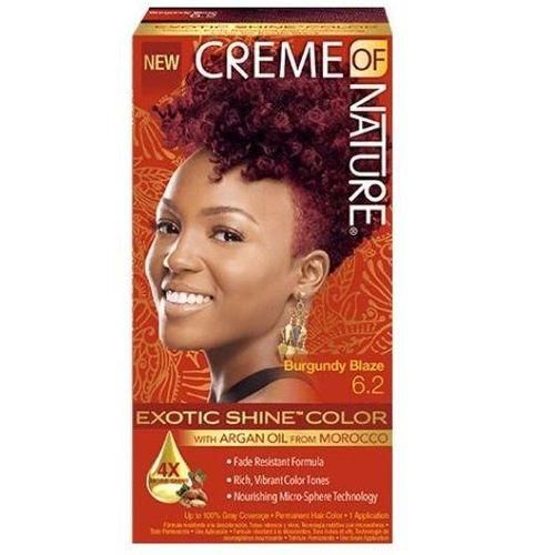 product_image_name-Creme Of Nature-Exotic Shine Hair Color 6.2 Burgundy Blaze, Argan Oil from Morocco Hair Dye-1
