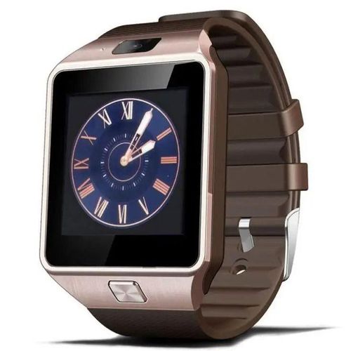 product_image_name-Generic-Smart2030  W007 Gold Smartwatch with MP3 Playback Support-1