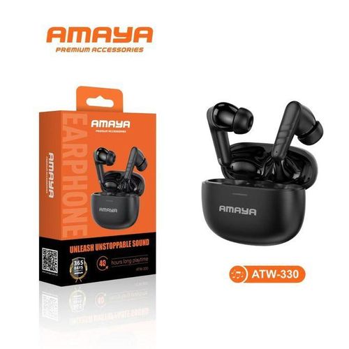 product_image_name-Amaya-Bluetooth Wireless Heavy BAss Headset 40Hrs Long Play Time Powerful Bluetooth Earbuds/ Earpods-1