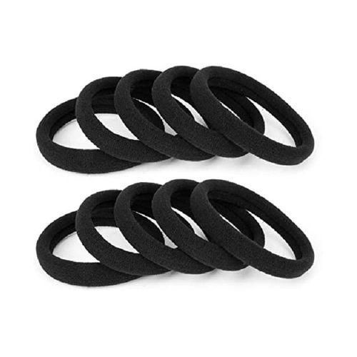 product_image_name-Generic-Black Pony Tail Hair Bands And Hair Ties-1