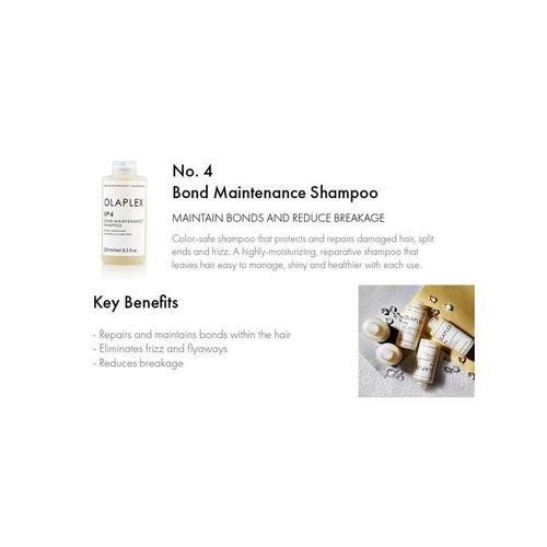 product_image_name-Olaplex-No 4 Bond Maintenance Shampoo Sulfate Free -Softening, Damage Control, Split End Treatment 250ML-5