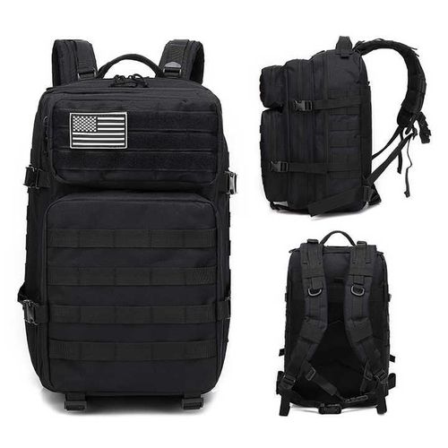 product_image_name-Generic-Large Capacity Tactical Backpack 45L, 3P Softback Outdoor Waterproof Bug Rucksack Hiking Camping Bag-3