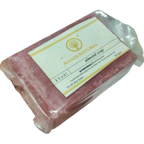 product_image_name-Khadi-NATURAL Ayurvedic Almond Bathing Soap nk -1