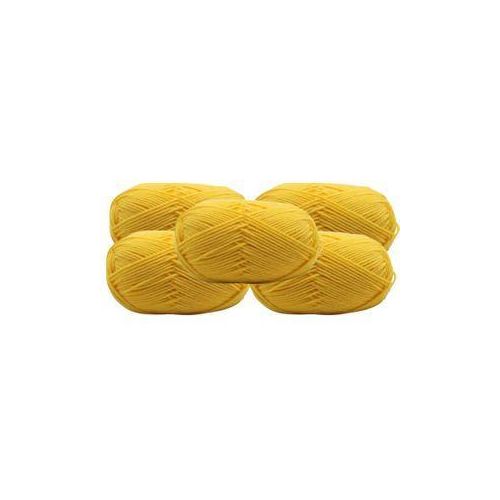 product_image_name-Generic-5 PCs 4-ply  yarn- Yellow-1