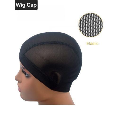 product_image_name-Fashion-3PCS Black Stretchy Wig Cap-1