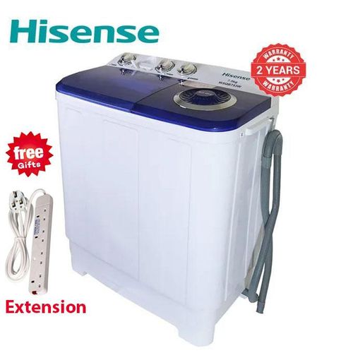 product_image_name-Hisense-Washing Machine WSQB753W - 7.5Kg Twin Tub Top Load- White (2YRs WRTY)-1