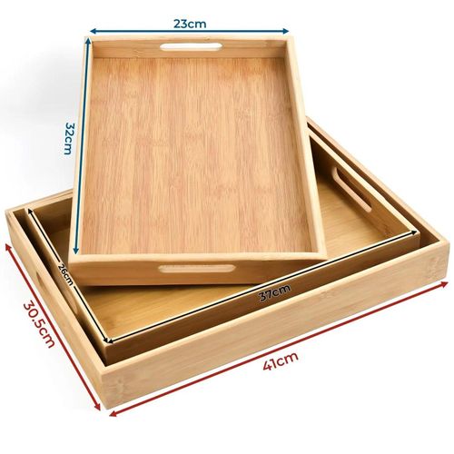 product_image_name-Generic-3-in-1 Bamboo Serving Tray Set – Large Multi-Purpose Wooden Serving Platters-1