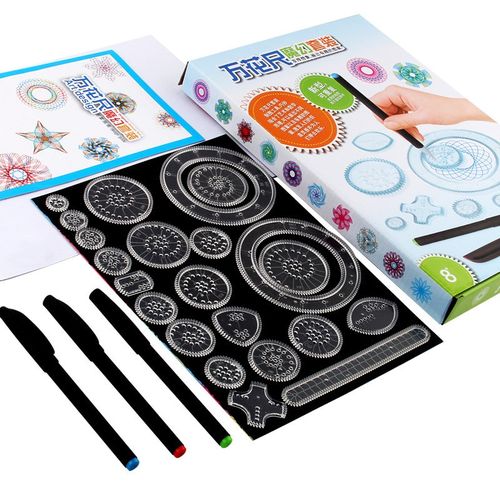 Generic Educational Toys New Spirograph Deluxe Set Design @ Best