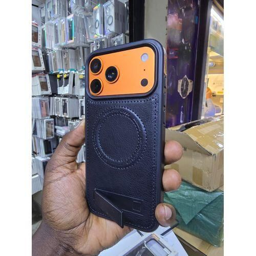 product_image_name-Generic-Mocome magnetic genuine leather case with stand for iphone 17 Pro-2