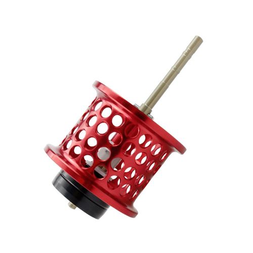 Generic Reel Shallow Spool DIY Baitcasting Light Weight Red @ Best