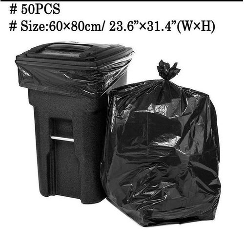 product_image_name-Generic-50Pcs/Set Black Large Size Garbage Bags -1