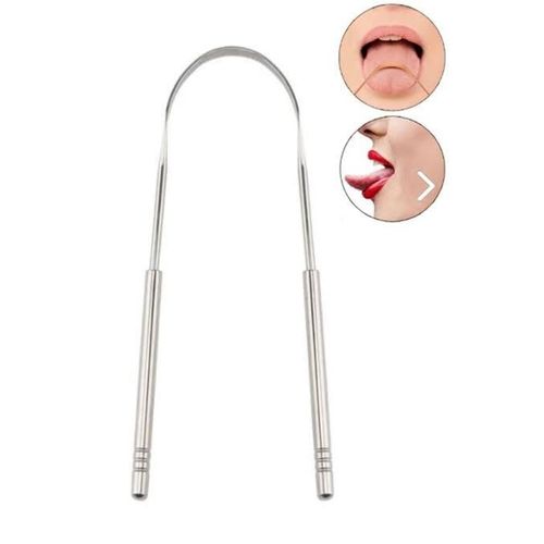product_image_name-Fashion-Stainless Steel Tongue Coating Cleaner Tongue Scraper-1