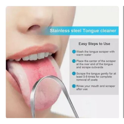 product_image_name-Fashion-Stainless Steel Tongue Coating Cleaner Tongue Scraper-3