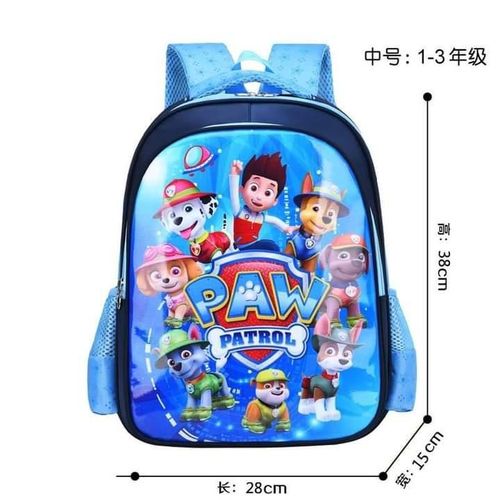 product_image_name-Generic-Cartoon Backpack PAW PATROL School Bag grade 1 to 3-1