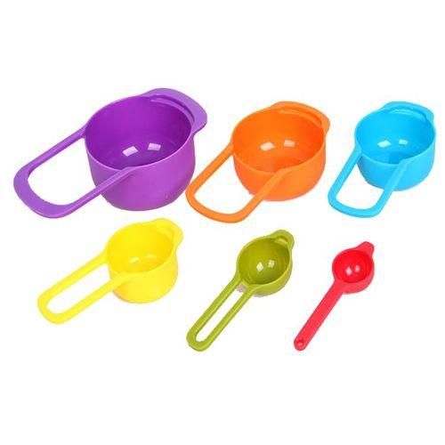 product_image_name-Generic-Measuring Cups And Spoons Set -6pcs-multicolor-4