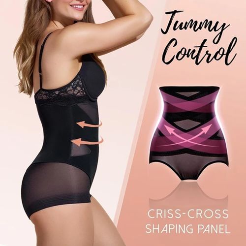 Fashion Cross Compression Abs Shaping Pants Women High Waist S Slimming  Body Shaper Shapewear Knickers Tummy Control Corset Girdle @ Best Price  Online