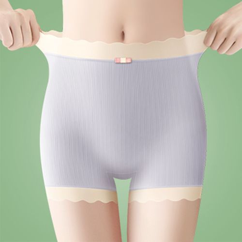 Cheap Flarixa Seamless Boxers Panties for Women Mid Waist Boxer