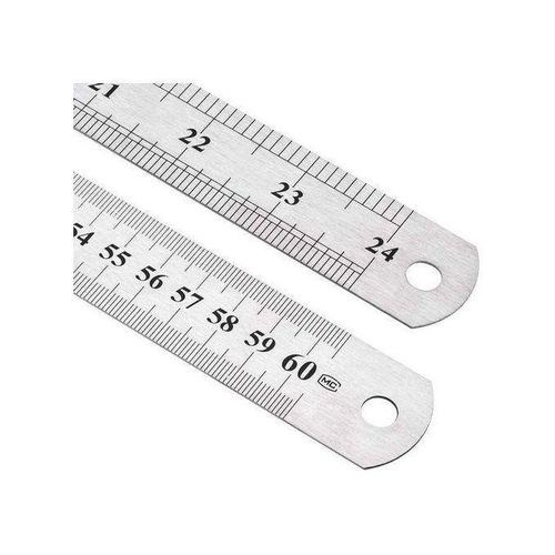 product_image_name-Generic-Stainless Steel Ruler ( Double Sided )-1