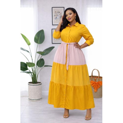 product_image_name-Fashion-Maxi Multi coloured dress-1