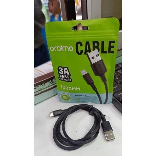 product_image_name-Oraimo- FAST 3A CHARGING TYPE C CABLE-1