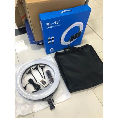 product_image_name-Generic-RL-18 Adjustable LED Ring Light for Perfect Lighting in Video and Photo-1