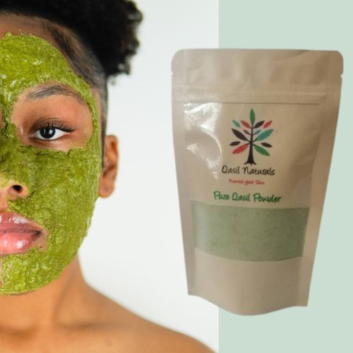 Huda Organics Qasil Powder, Somali Soap Leaf Natural Algeria