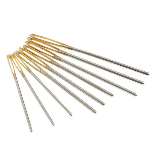 9pcs Large Eye Needles Sewing Needles Darning Needles Set Hand Sewing  Needles Blunt Needles Embroidery Needles Set Steel Sewing Needles